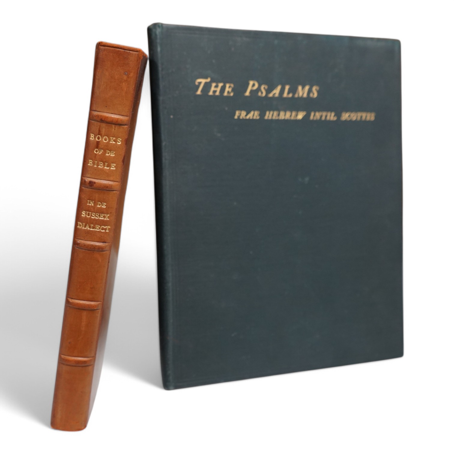 Richards, James - Bits from de old book, being one or more bits from each of de sixty six books of de Bible. Put into de Sussex tongue by Jim Cladpole, Tunbridge Wells, 1936 [BW7142], first edition, of 120 copies, 8vo, S